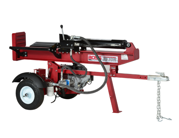 Boss Industrial 25 Ton Commercial Grade Horizontal Vertical Gas Wood Splitter (GB25T26)