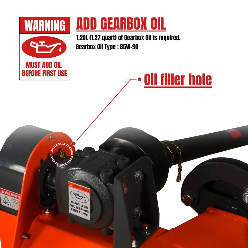 MechMaxx 65" Standard 3 Point Offset Flail Ditch Bank Mower,  30-60HP,  VAM65