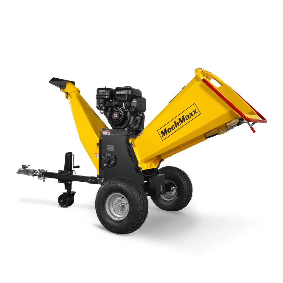6 inch E-start ZONSEN 420cc 13.4hp Gasoline Engine Powered Drum Wood Chipper,  P4206