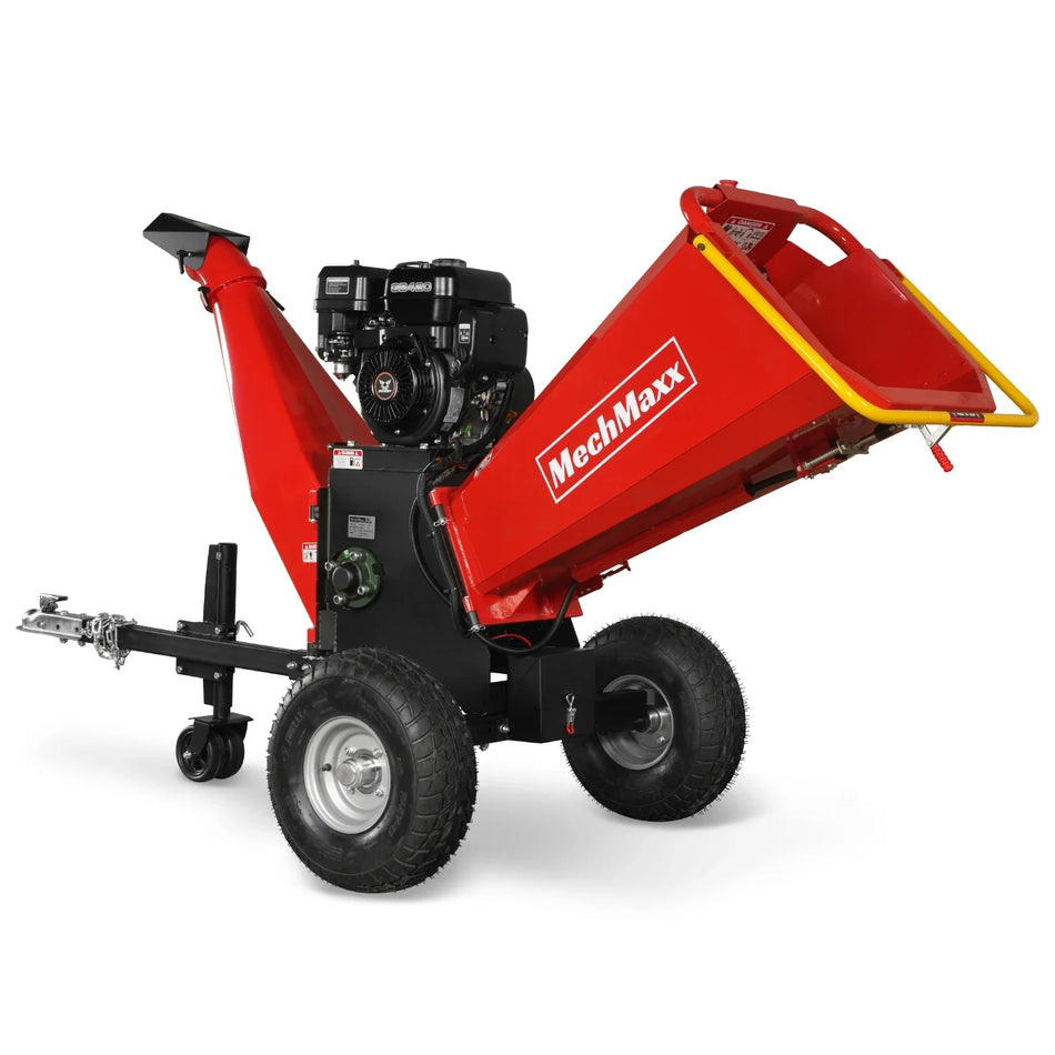 6 inch E-start ZONSEN 420cc 13.4hp Gasoline Engine Powered Drum Wood Chipper ,  P4206