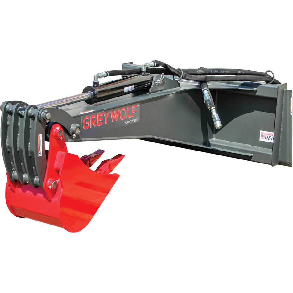 Grey Wolf™ Skid Steer Backhoe Attachment